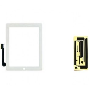 iPad 3 & 4 Replacement Touch Screen Digitizer (White)