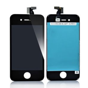 iPhone 4S Screen Replacement Front LCD Digitizer (Black)