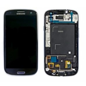 Samsung Galaxy S3 LCD assembly with frame i9300 (Black)